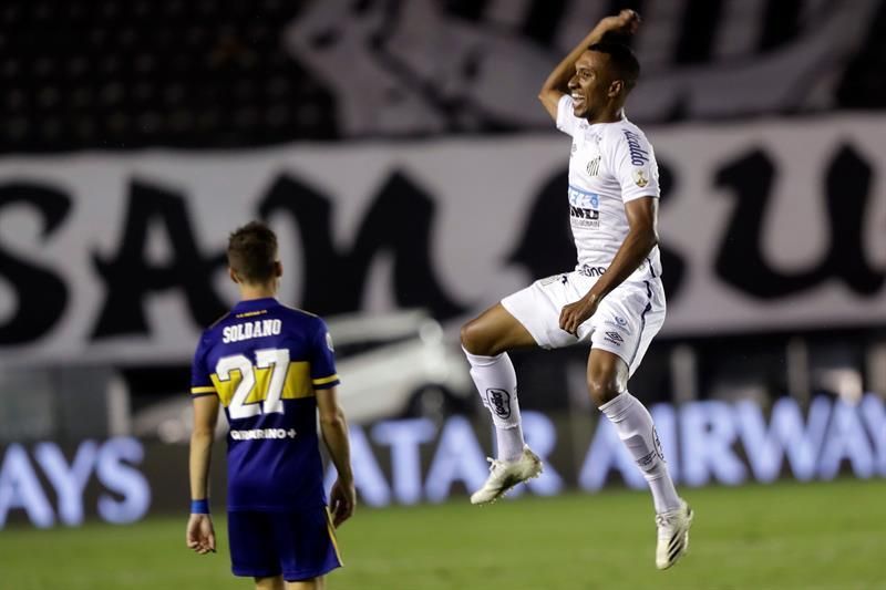 3-0. El Santos golea a Boca y se jugará la Libertadores con el Palmeiras