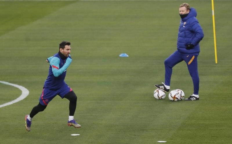 Messi juega la final; Raúl García y Williams, el ataque del Athletic