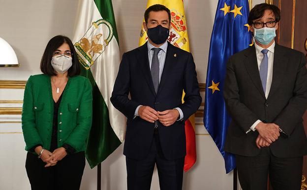El Gobierno se opone a las exigencias de Andalucía sobre el toque de queda y el confinamiento