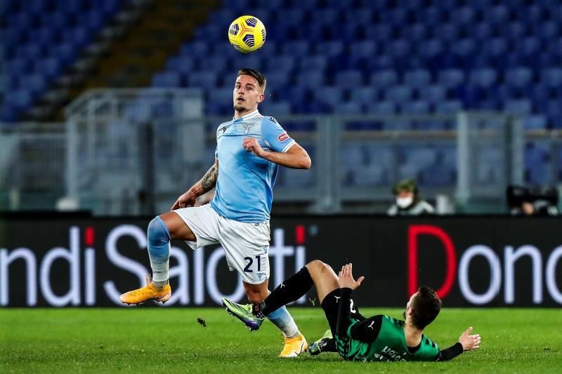 El Lazio, sin Luis Alberto, presiona por la zona "Champions"