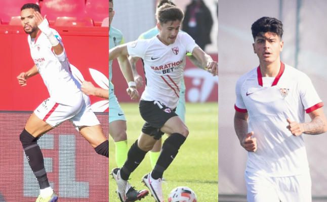 El Sevilla FC fabrica gol y presume de 'pichichis' en Primera, Segunda B y DH Juvenil