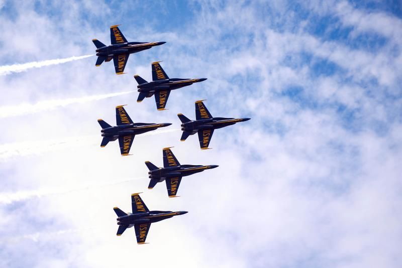 Los "Blue Angels" suspenden exhibiciones aéreas en Florida por la covid-19