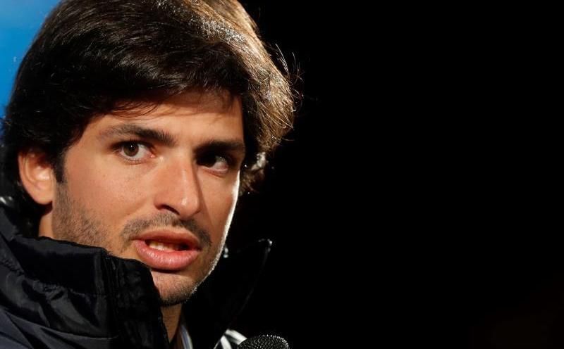 Carlos Sainz: "Me emocioné cuando vi el Ferrari con mi número 55"