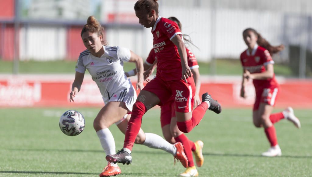 Madrid CFF 1-0 Sevilla FC Femenino: La falta de puntería pone en peligro la Copa de la Reina