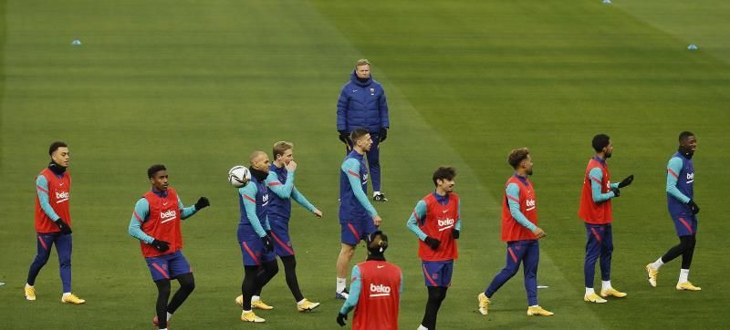 El Barça regresa a los entrenamientos para encarar el duelo ante el Athletic