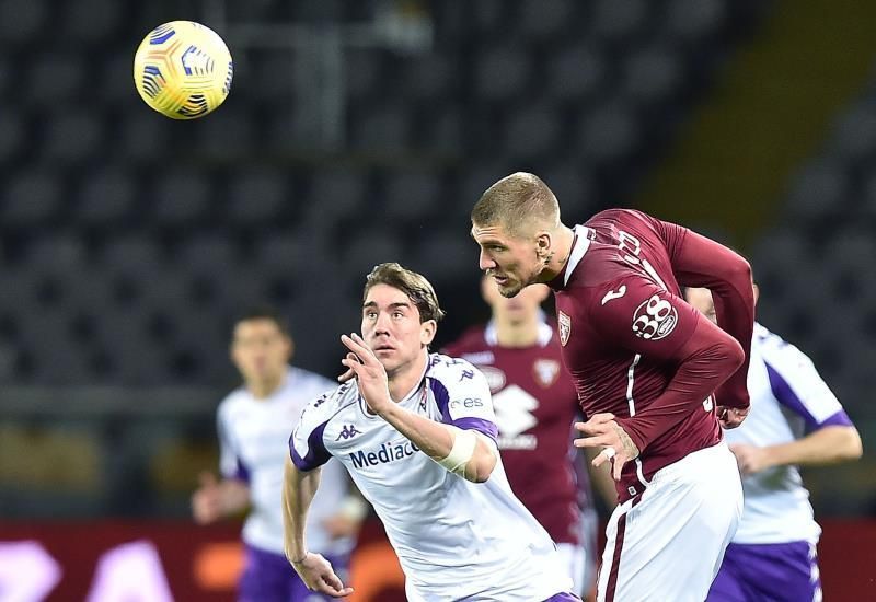 Belotti frustra a Ribery y a la Fiorentina, que acabó con nueve