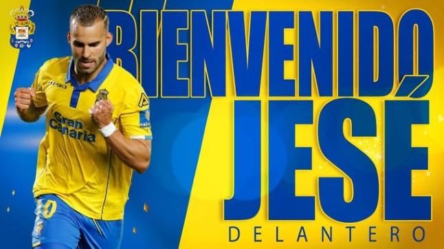El exverdiblanco Jesé firma por la UD Las Palmas