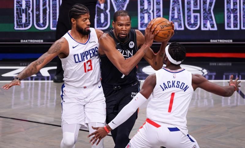 99-121. George y Clippers olvidan derrota ante Nets y ganan a Cavaliers