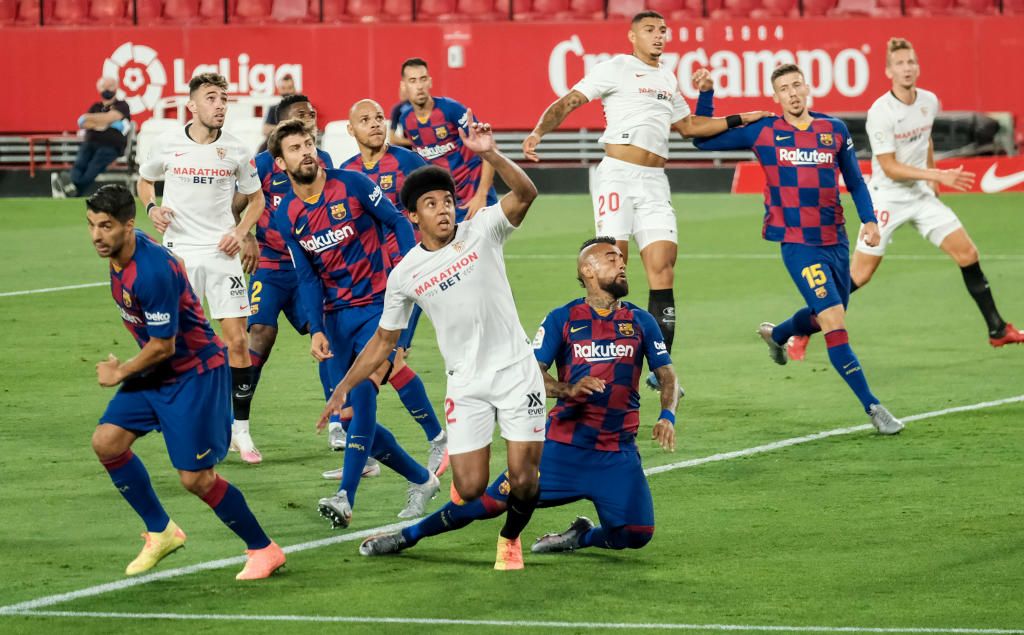 El 'meme' con el que Koundé ilustra lo único que pasa por su cabeza ahora mismo