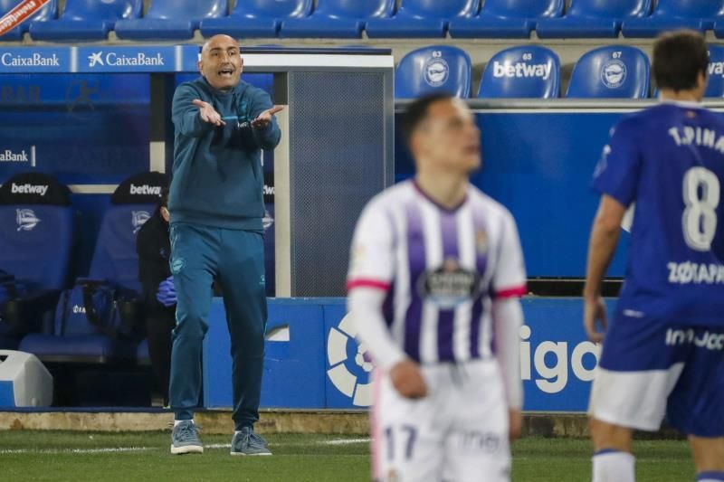 1-0. Joselu da oxígeno al Alavés y mete en problemas al Valladolid