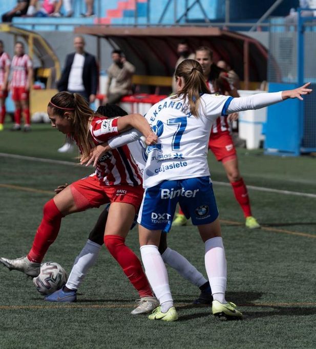 El Atlético de Madrid rescata un punto ante el Granadilla en el minuto 90