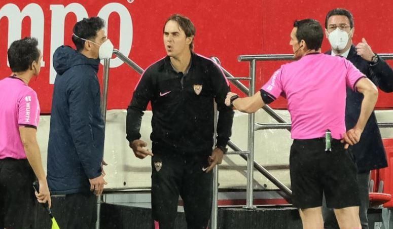 Lopetegui 'llama' a Bordalás: "La única víctima aquí es Lucas Ocampos"