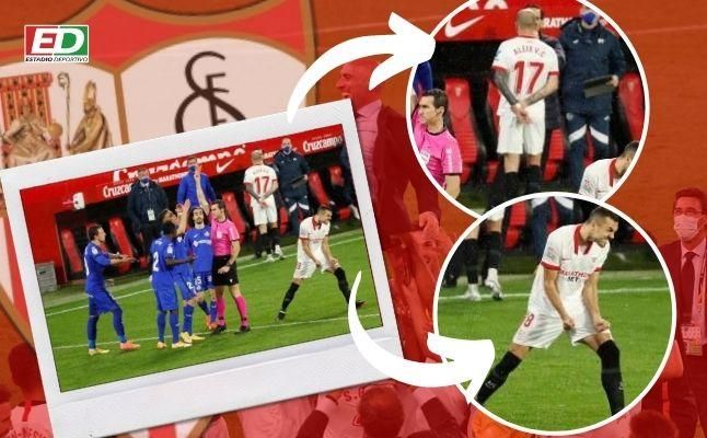Una fotografía, dos detalles de un Sevilla FC campeón