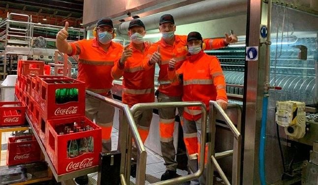 La factoría de Coca-Cola en Sevilla, elegida como "Mejor planta del año" en los CS&SC Excellence Awards