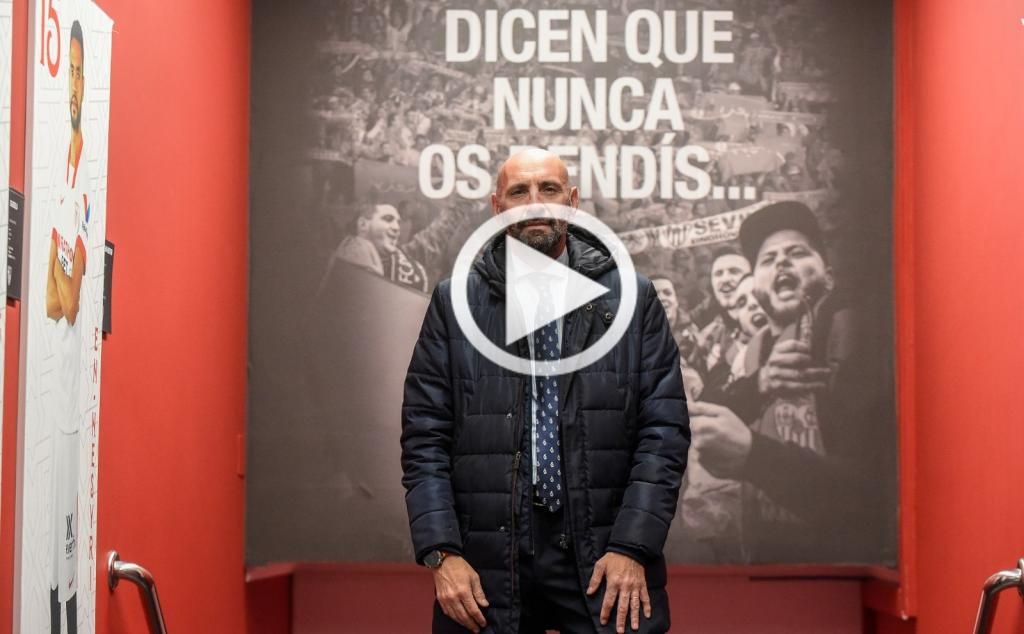 Monchi: "A principios de enero me parecía imposible que el Papu pudiera venir"