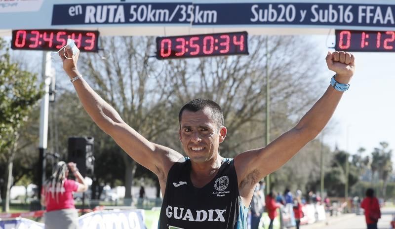 Claudio Villanueva logra un histórico título en la última edición de 50 km