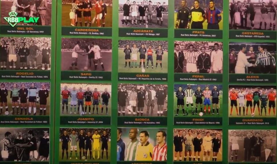 Homenaje en el corazón del Betis a sus futbolistas, capitanes y entrenadores