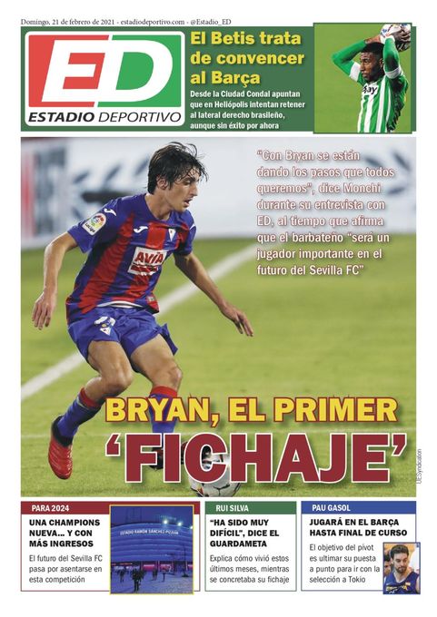 La portada de ESTADIO