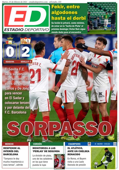 La portada de ESTADIO