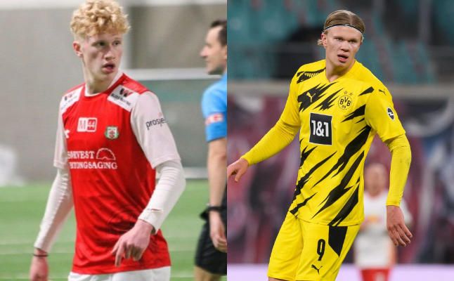 Albert Tjaaland sigue los pasos de su primo Haaland