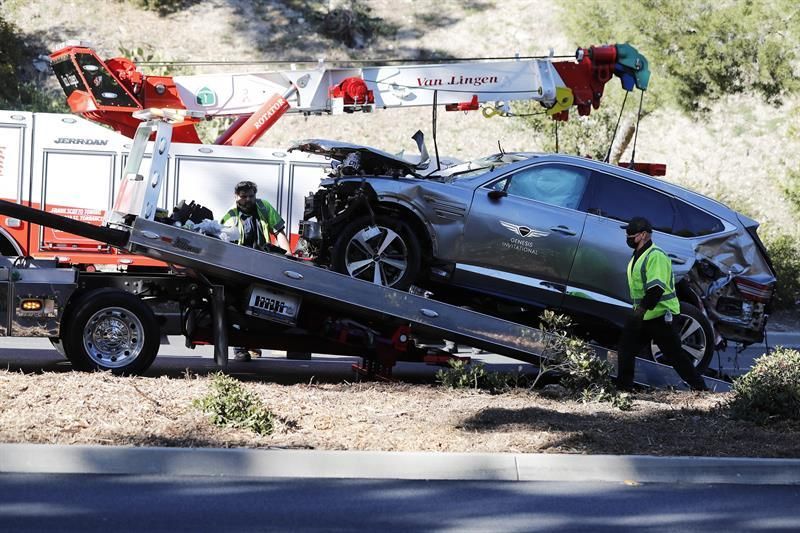 Tiger Woods no enfrentará cargos por el accidente que sufrió en Los Ángeles