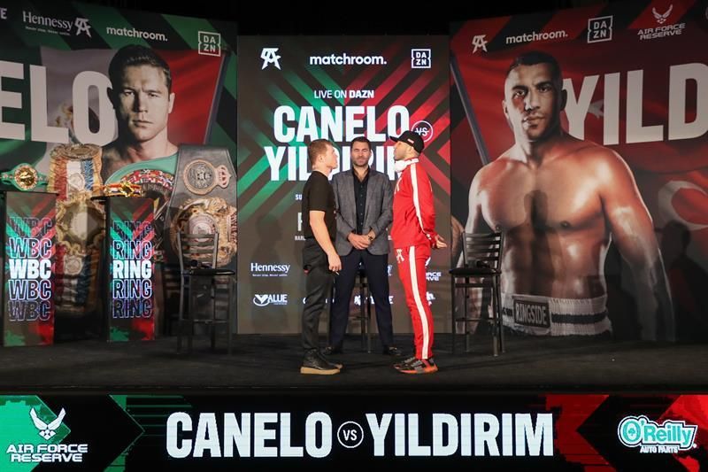 'Canelo' Álvarez y Yildirim dan el peso y se declaran listos para pelear