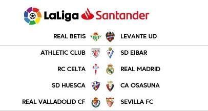 Betis y Sevilla ya conocen sus horarios ante Levante y Valladolid