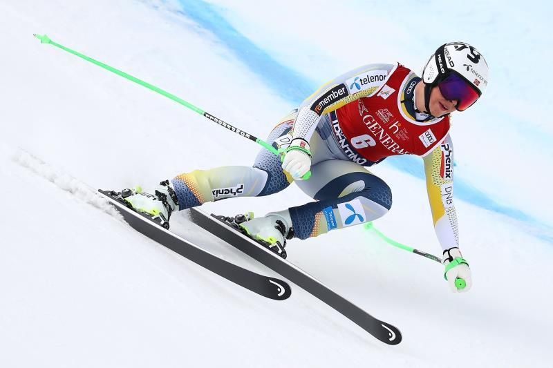 La esquiadora noruega Lie, incapaz de aguantar los gritos de dolor tras su brutal accidente (vídeo)