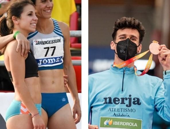 Maribel Pérez y Gonzalo García, en la cumbre preolímpica europea de Torun