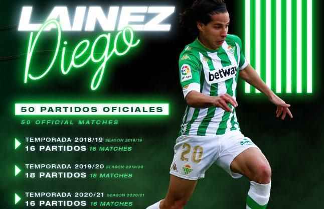 Lainez, a por otros 50 con el Betis