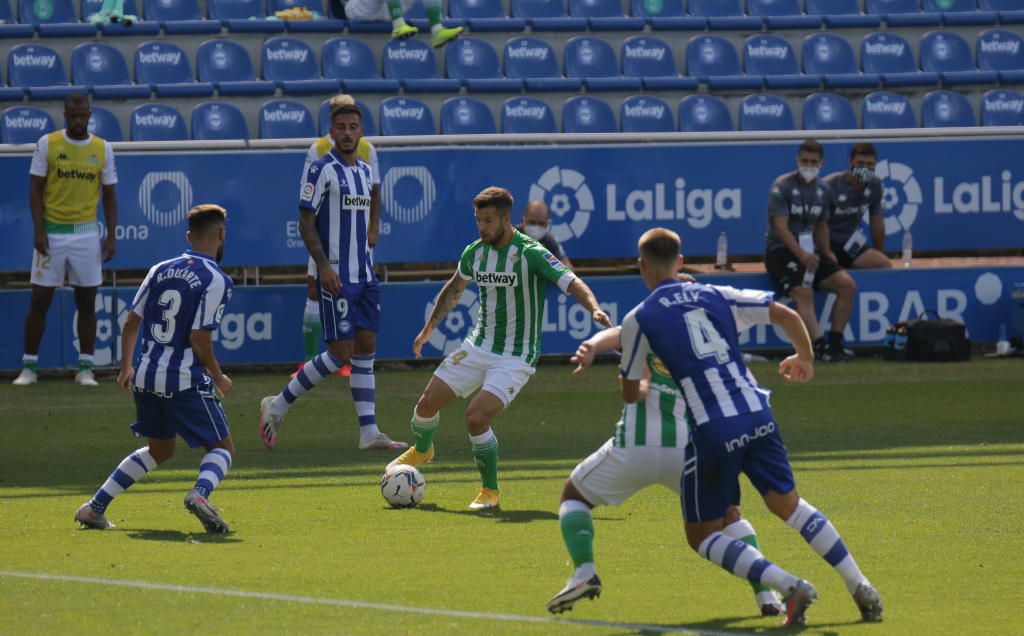 El reto que persigue el Betis ante el Alavés y no consigue desde la 17/18