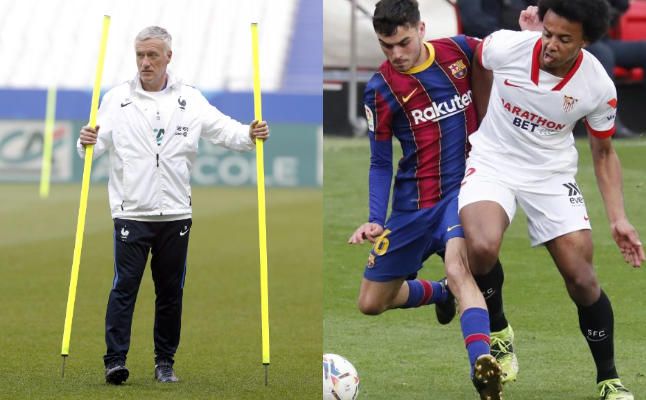 Deschamps habla de Koundé y sus opciones de ir con Francia