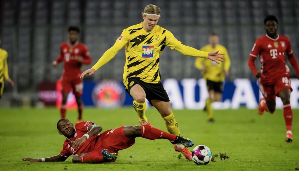 Tras otro 'show', Haaland se retira tocado