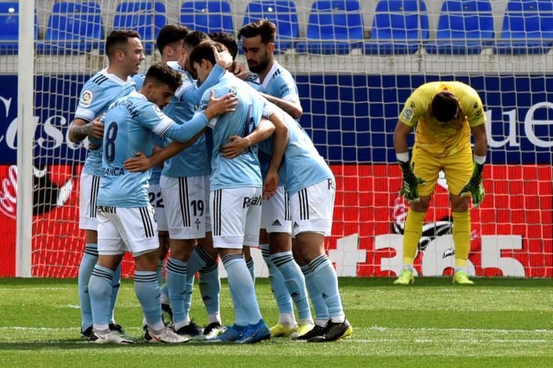 3-4: El Celta se lleva un partido espectacular en Huesca