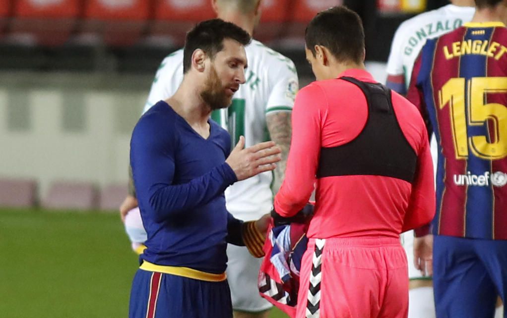 Edgar Badía, el Sevilla y la camiseta con Messi
