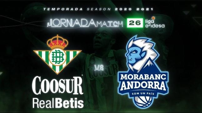 El Betis-Andorra mueve su horario