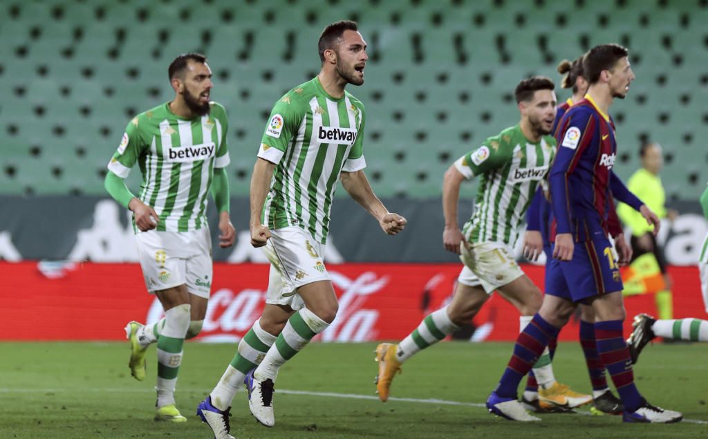 El Betis, 'invencible' de Europa junto a Barça, City, Inter...