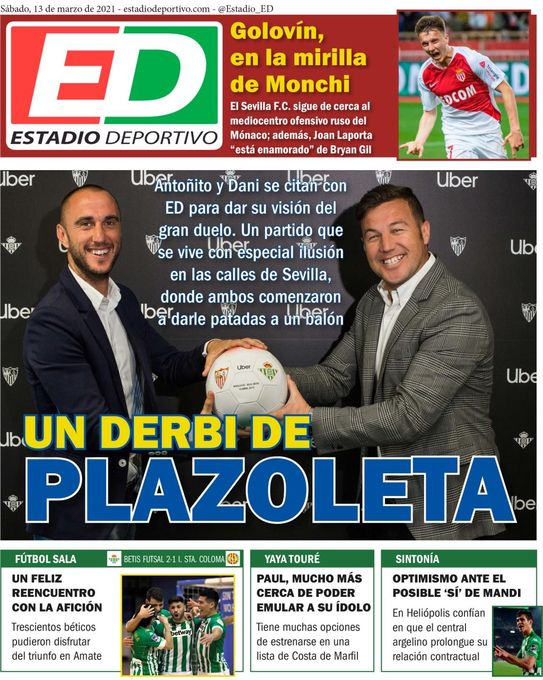 La portada de ESTADIO