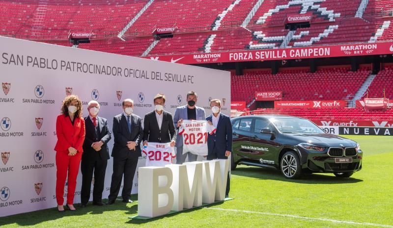 El Sevilla y BMW impulsan la sostenibilidad en alianza de "entidades líderes"