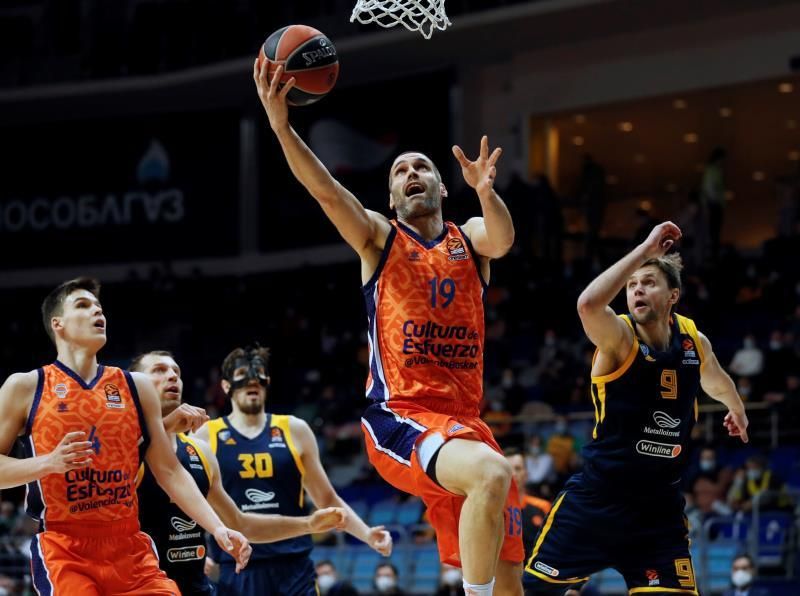 68-77. El Valencia Basket peleará por el "top 8"