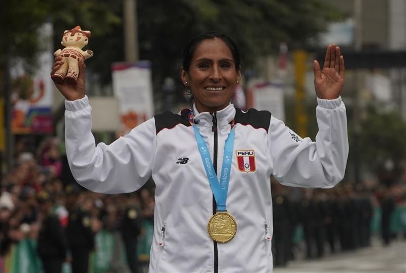 La maratonista Gladys Tejeda pide vacunas para la delegación olímpica de Perú
