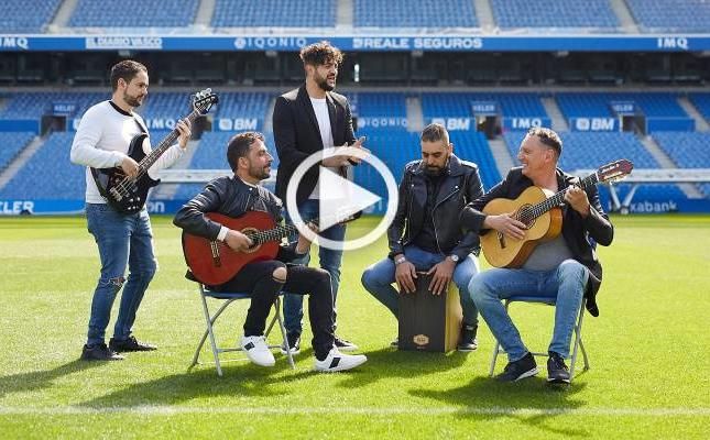 Así suena la adaptación flamenca del himno de la Real para la final de Copa en Sevilla