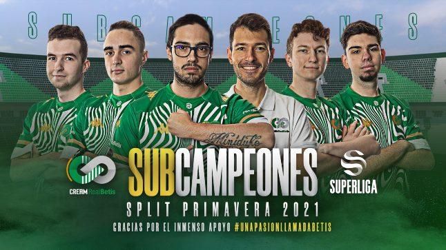 El Cream Betis, subcampeón de LoL
