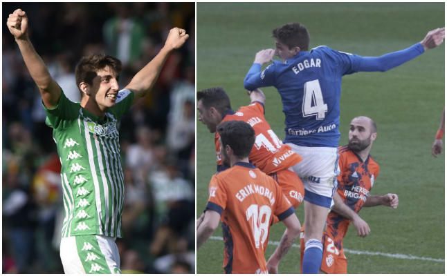 Llegó al Betis como central, debutó en LaLiga de pivote y brilla en Oviedo como "llegador"