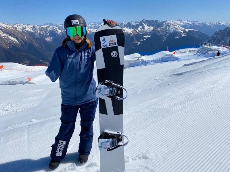 Irati Idiakez, fabricando sueños con el snowboard