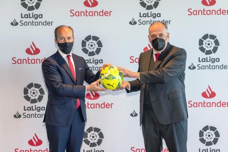 LaLiga y Banco Santander renuevan su acuerdo de colaboración