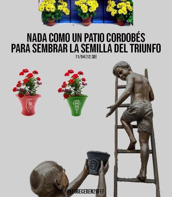 El maravilloso cartel del Antoniano para el partido ante el Córdoba B