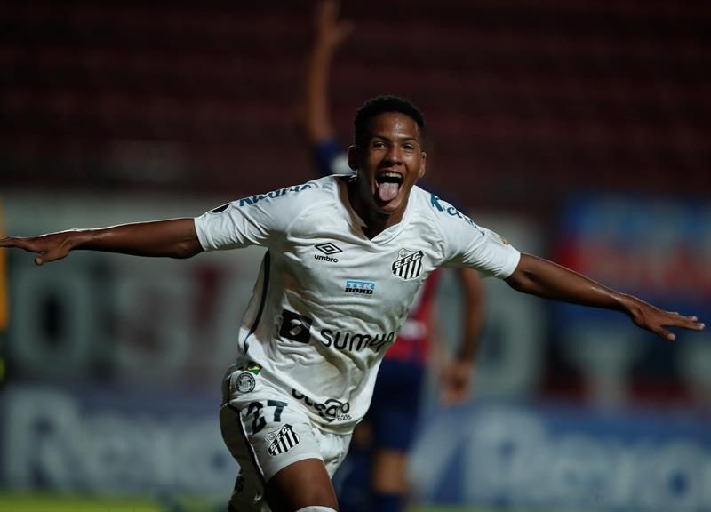 "Inolvidable", dice Ângelo Gabriel, el más joven que marca en Libertadores