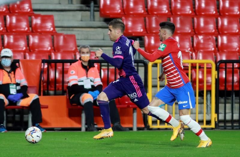 Óscar Plano se añade a las bajas del Real Valladolid ante el Granada