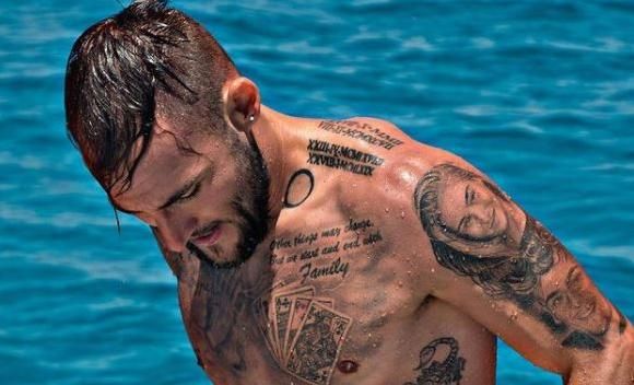 Gudelj y el mapa de su piel: el significado de sus tatuajes
